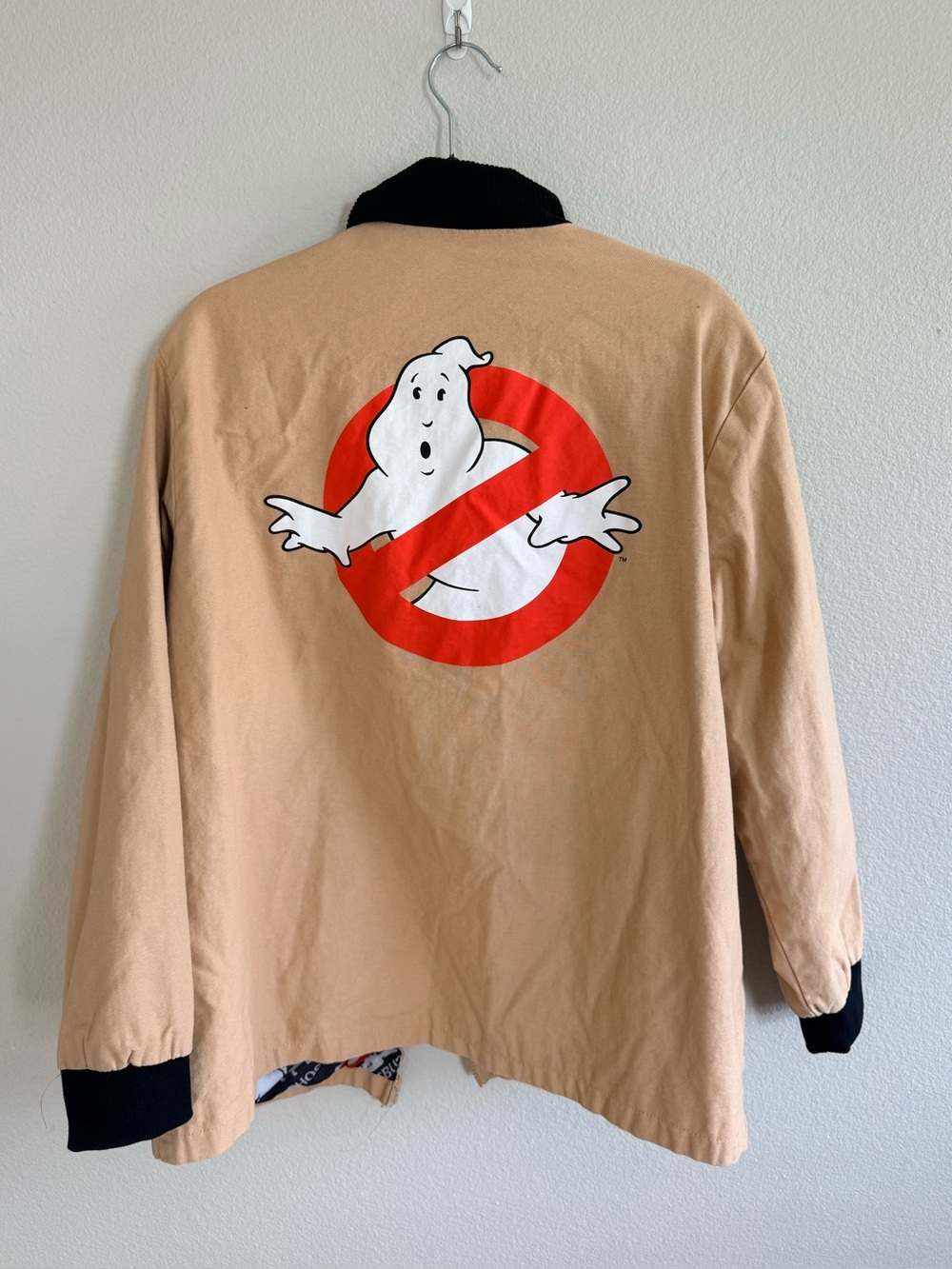Ghostbusters Spengler Jacket Men’s XL Tan Black Cosplay Costume 2023 Licensed